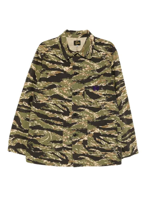 Needles ripstop camo coverall jacket