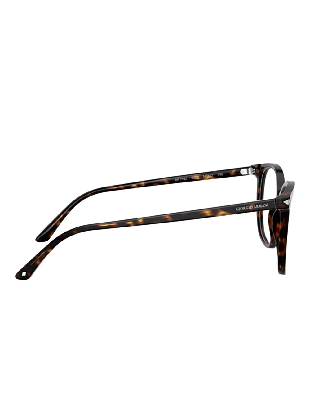 Giorgio Armani Bril met rond montuur Bruin