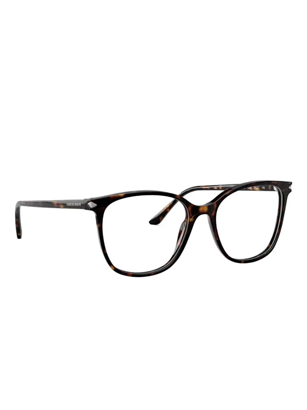 Giorgio Armani tortoiseshell round glasses | Image 2