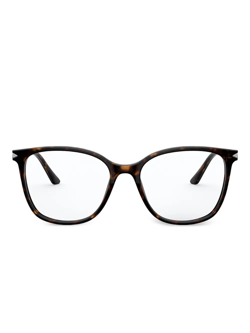 Giorgio Armani tortoiseshell round glasses | Brown | Image 1