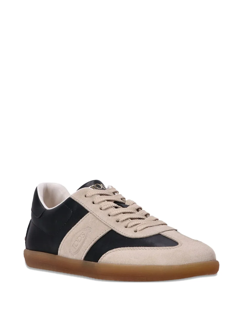 Tod's Tabs panelled sneakers Black