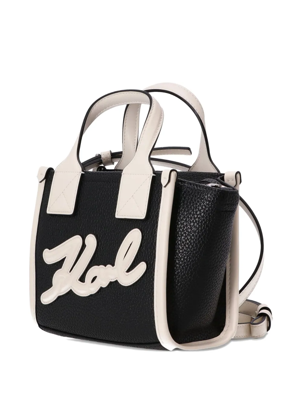 Karl Lagerfeld Shopper met logo Zwart