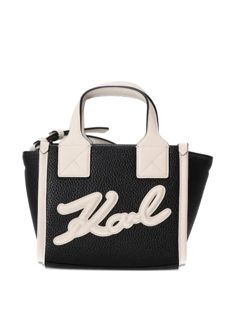 Karl Lagerfeld logo tote bag