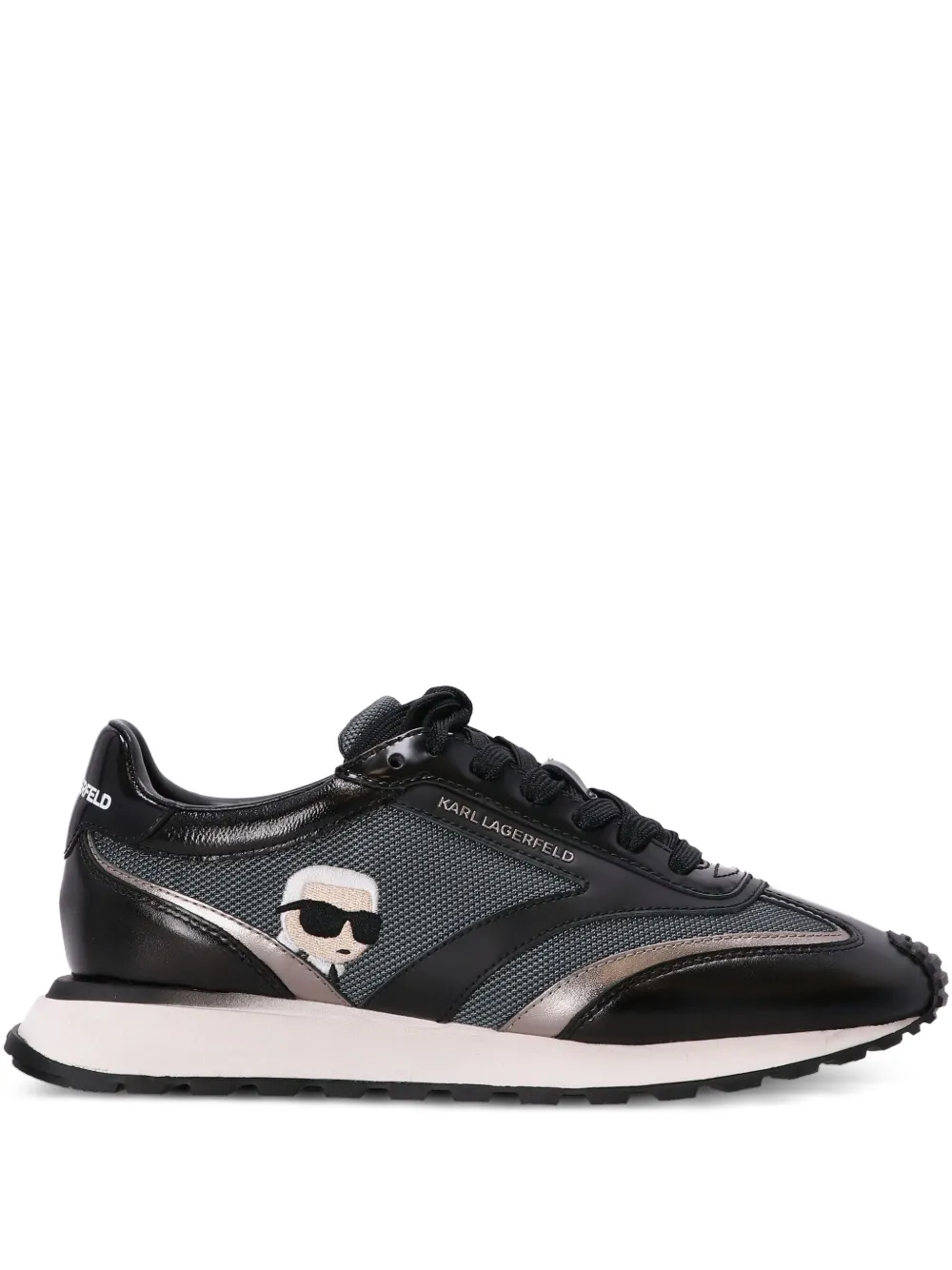 Karl Lagerfeld NFT Zone logo-detail sneakers Black