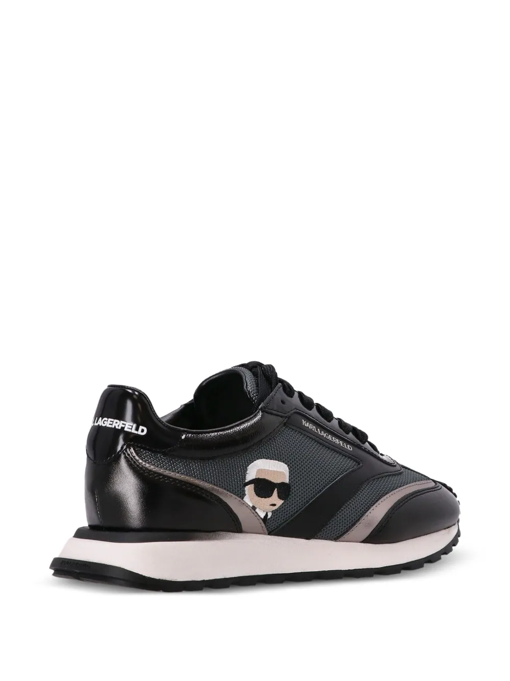 Karl Lagerfeld NFT Zone logo-detail sneakers Black