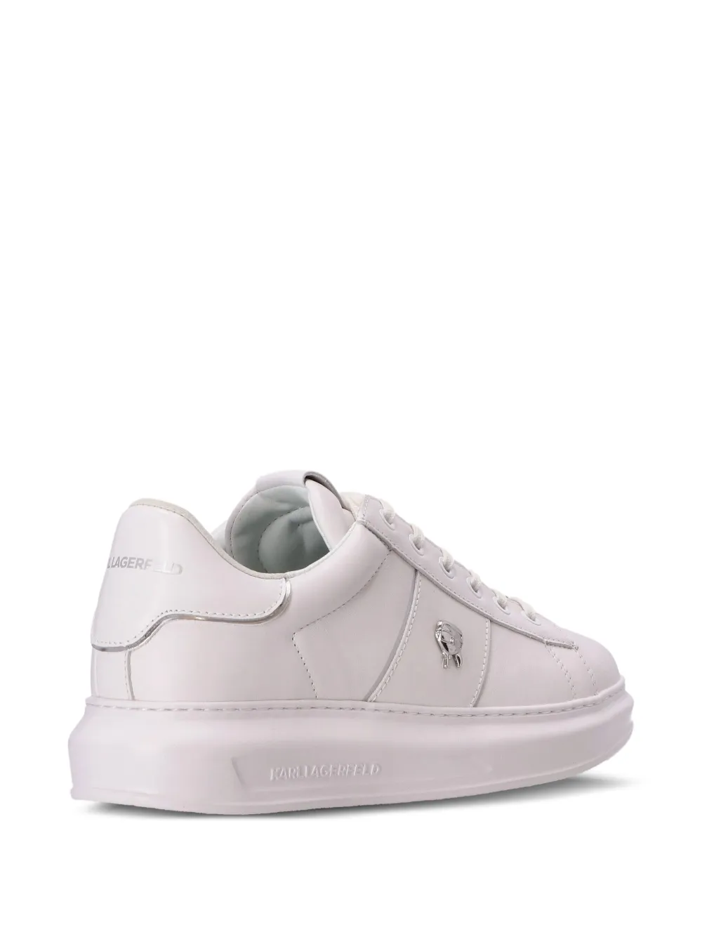 Karl Lagerfeld logo-plaque sneakers White