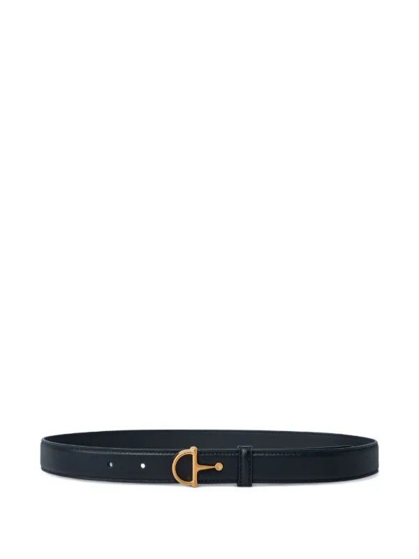 GUCCI　ホースビットベルト　黒 Gucci ホースビット レザー ベルト | ブラック | FARFETCH JP