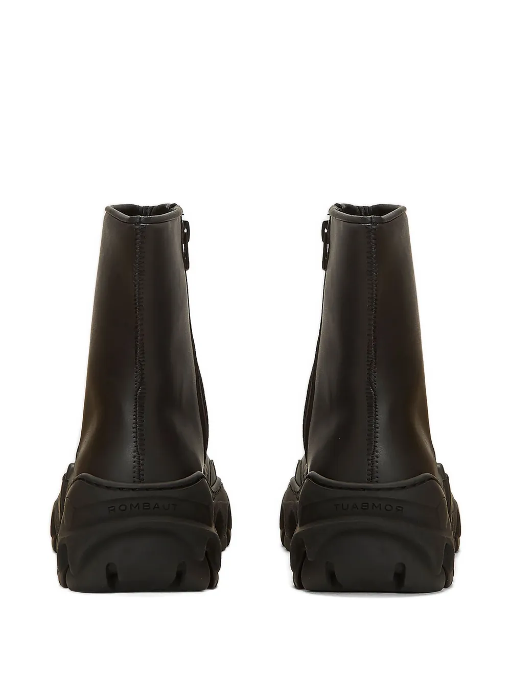 Rombaut zip-front chunky-sole boots Black
