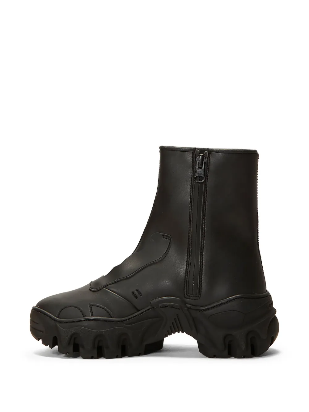 Rombaut zip-front chunky-sole boots Black