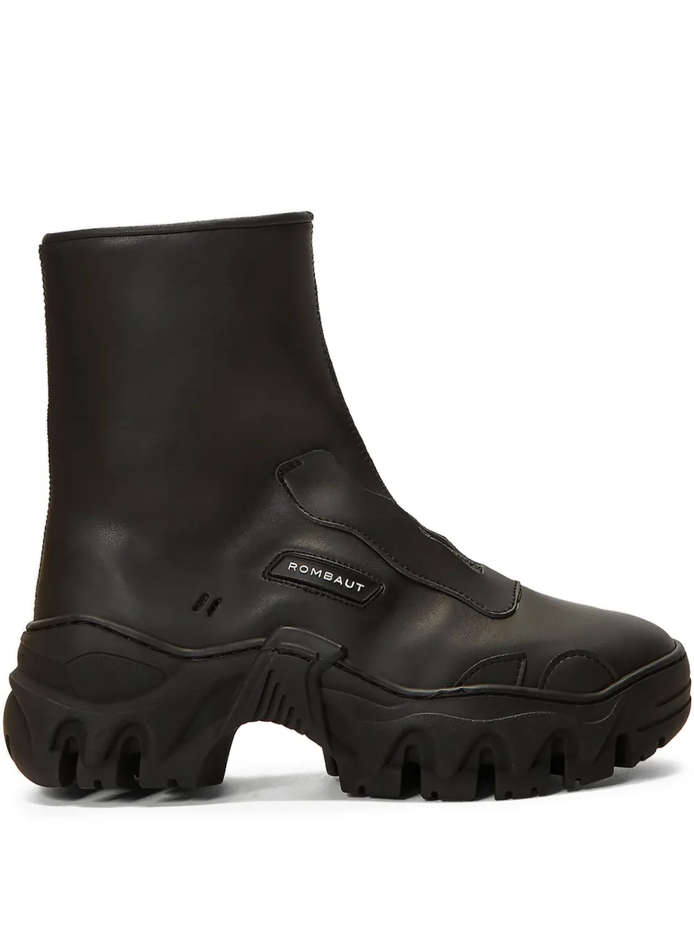 Rombaut zip-front chunky-sole boots Black