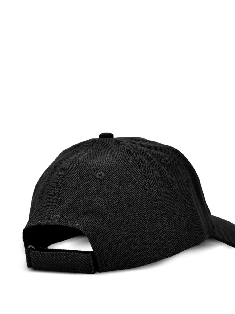 Versace Jeans Couture Honkbalpet met logo - Zwart