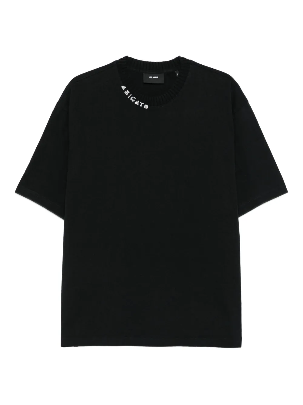 Axel Arigato Logo-embellished T-shirt In Black