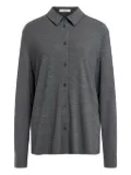 12 STOREEZ long-sleeve button-down shirt - Grey