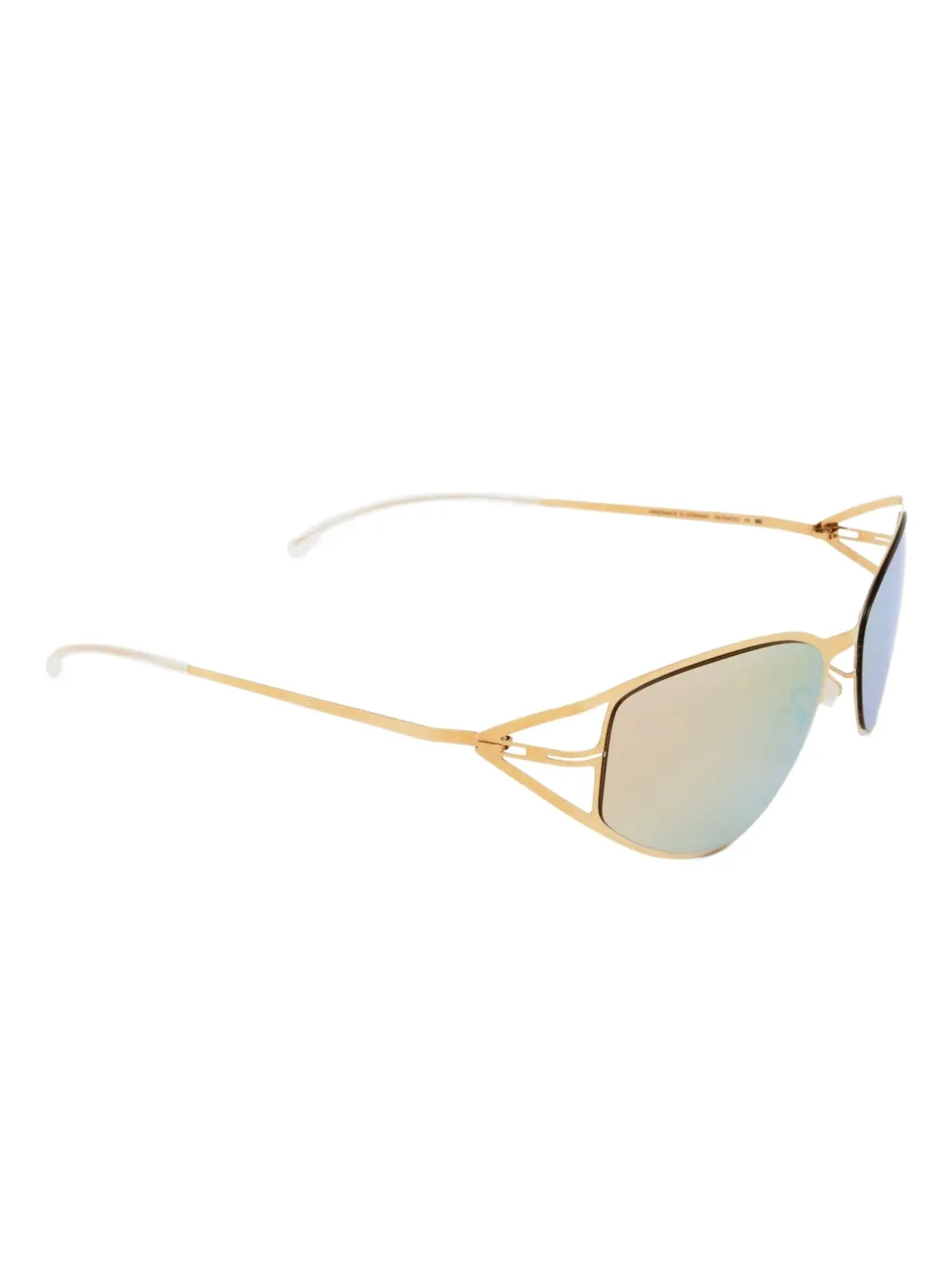 Mykita Sierra zonnebril met geometrisch montuur Goud