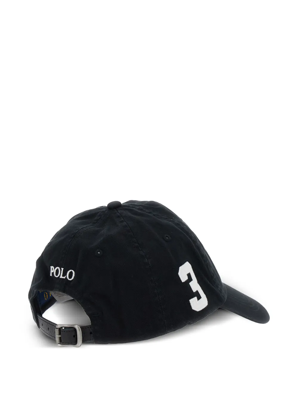 Polo Ralph Lauren Honkbalpet met geborduurd logo - Zwart