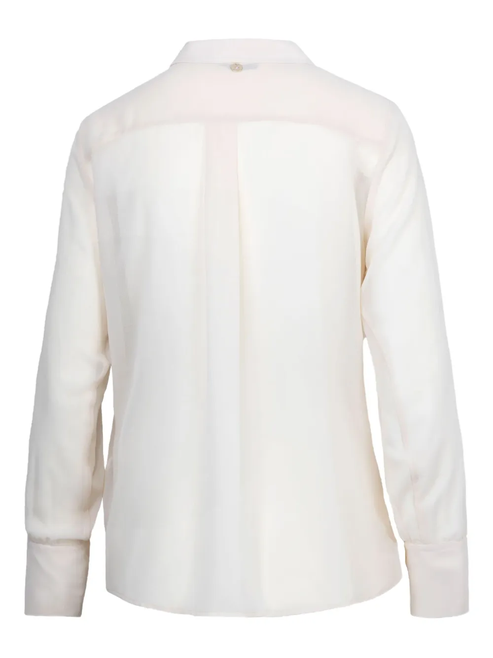 LIU JO Blouse verfraaid met parel - Beige