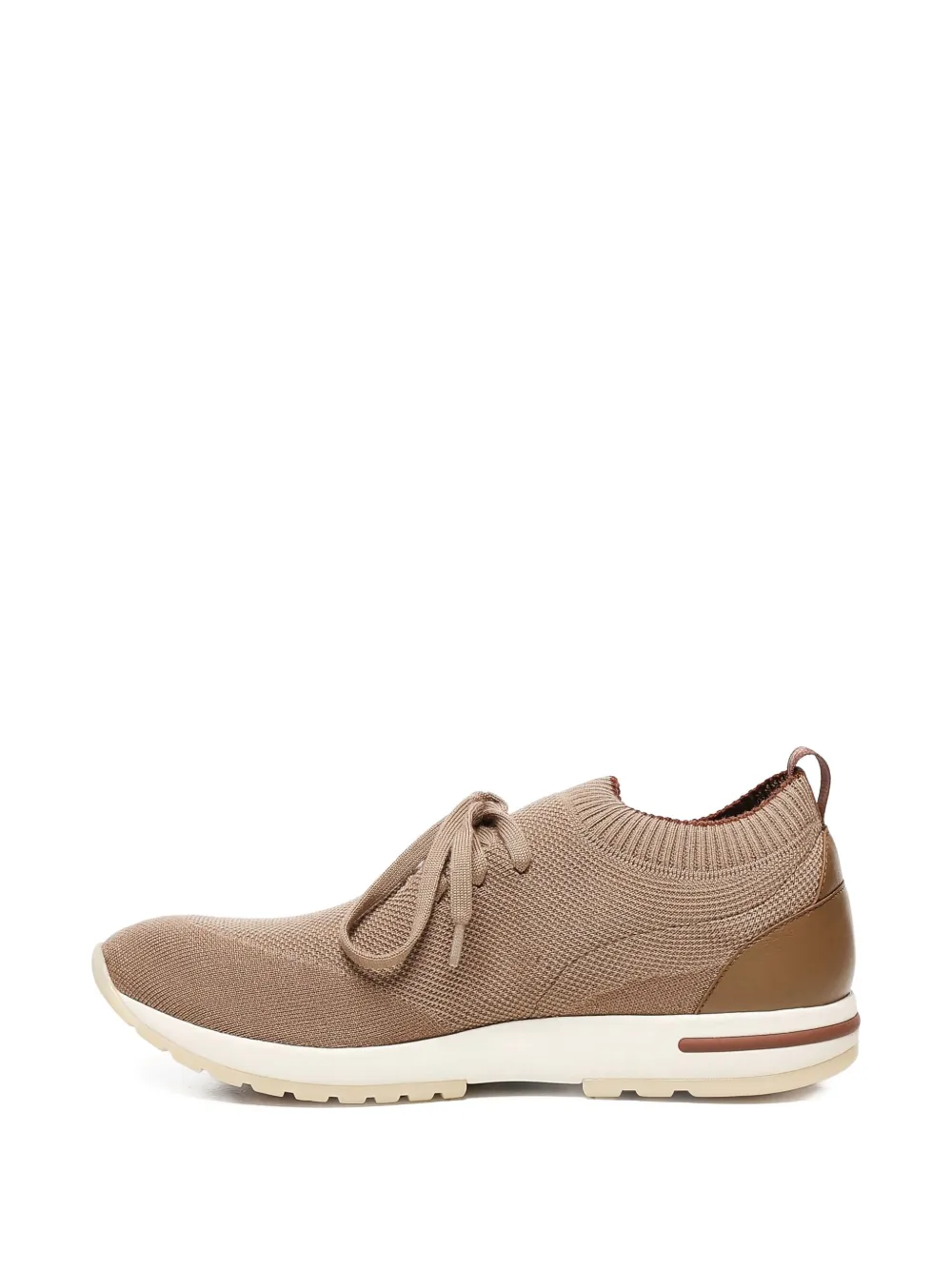 Loro Piana 360 LP Flexy Walk knitted leather sneakers Neutrals