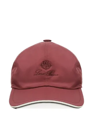 Loro Piana embroidered-logo Baseball Cap | Red | FARFETCH SG