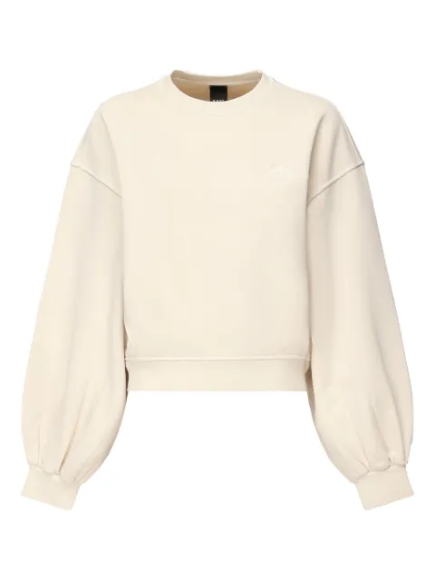 PINKO embroidered balloon-sleeve sweater