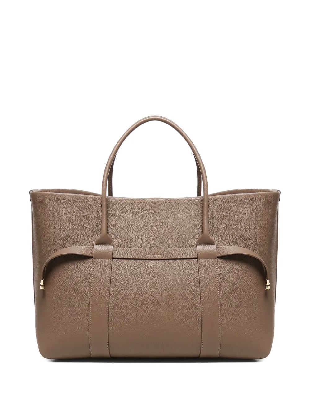 Ghiera leather-buckle shopper bag