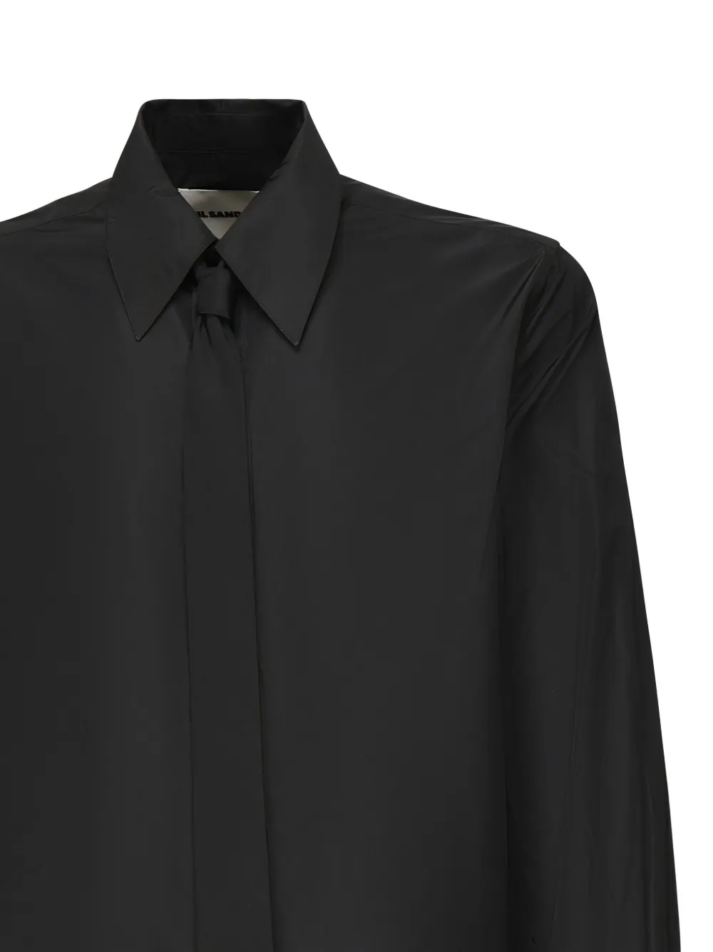 Jil Sander long-sleeve shirt Zwart