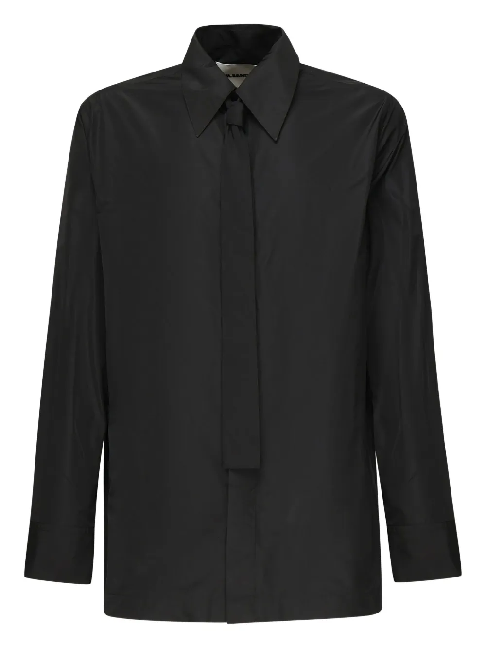 Jil Sander long-sleeve shirt Zwart