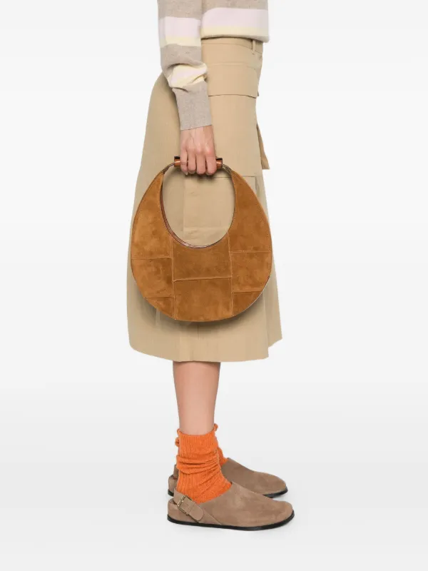 STAUD Moon Tote Bag | Brown | FARFETCH