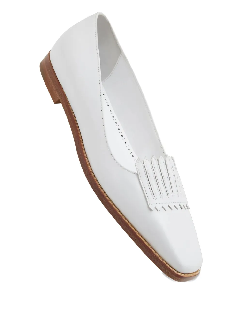 Manolo Blahnik Pausaniasflat loafers White