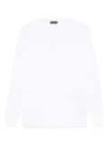 TOM FORD long-sleeve button-placket T-shirt - White