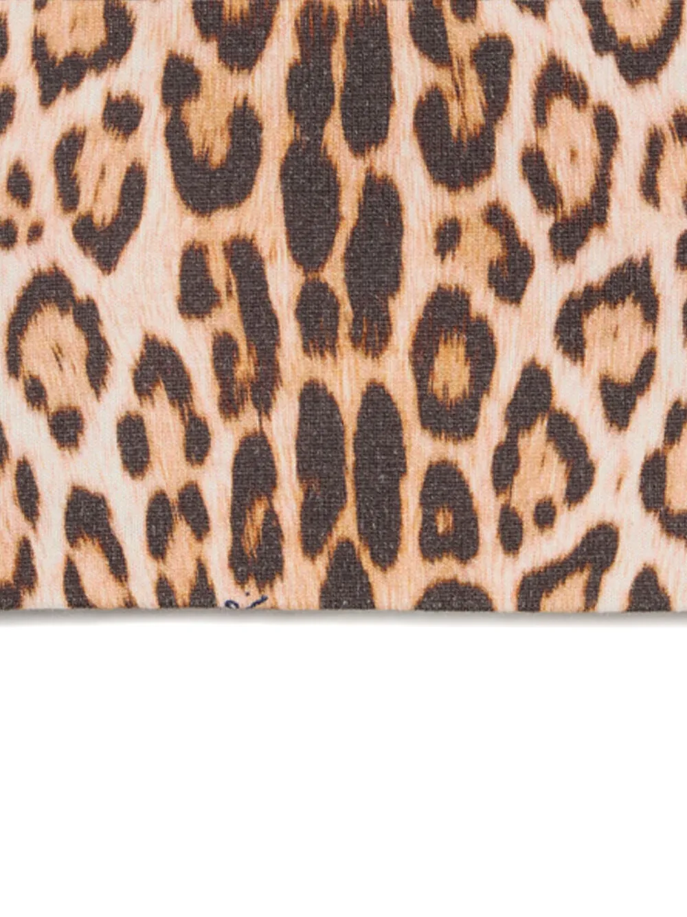 Roberto Cavalli Junior Slaapzak met capuchon en luipaardprint Wit