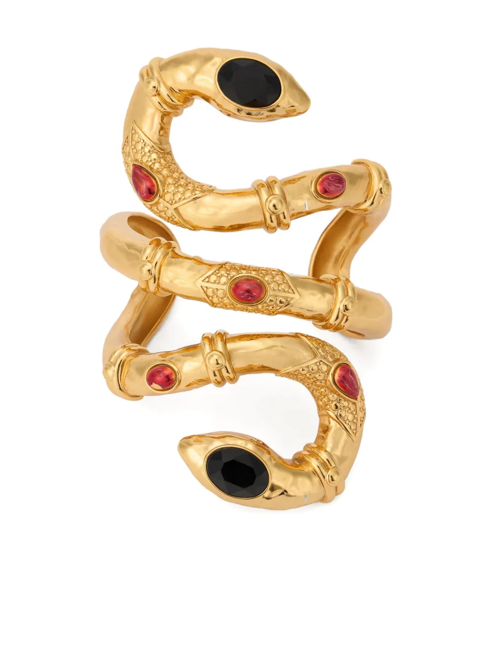 snake-shape rigid bracelet