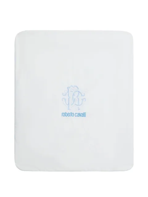 Roberto Cavalli couverture à logo brodé