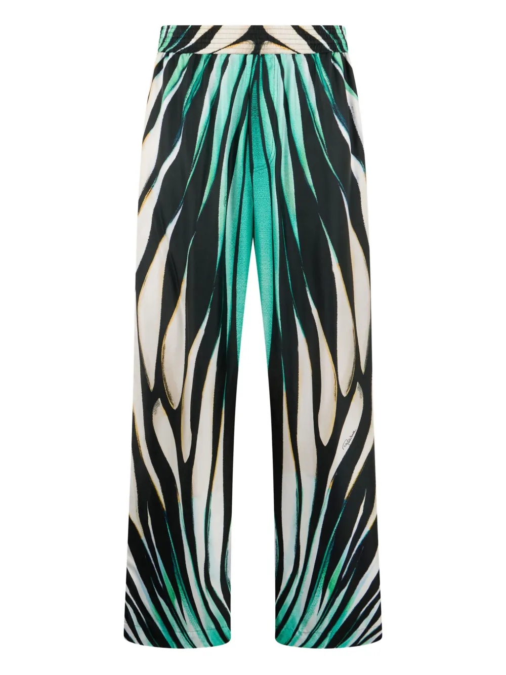 Roberto Cavalli Animal-print Trousers In Multi