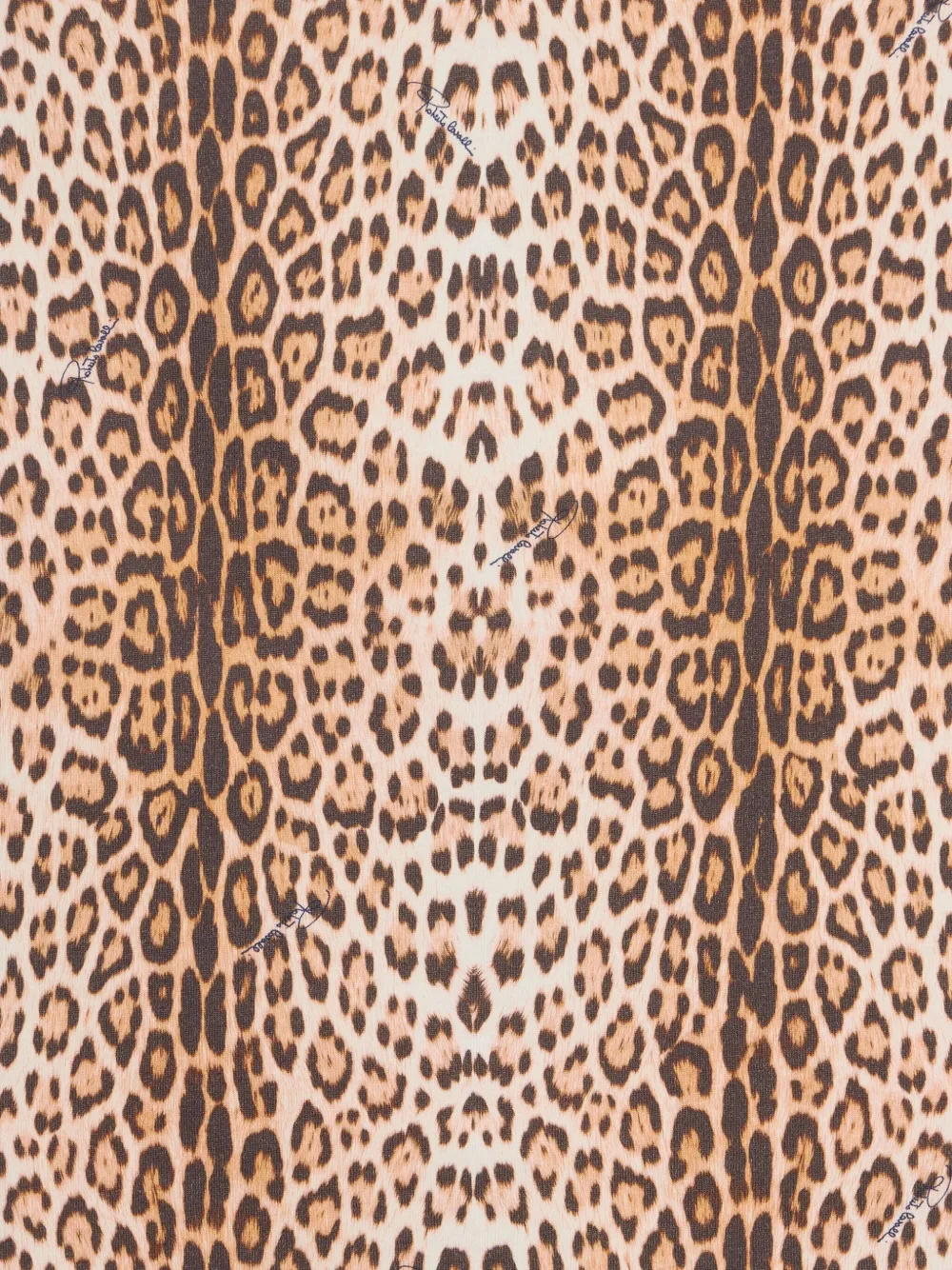 Roberto Cavalli Junior Coperta con stampa giaguaro - Bianco