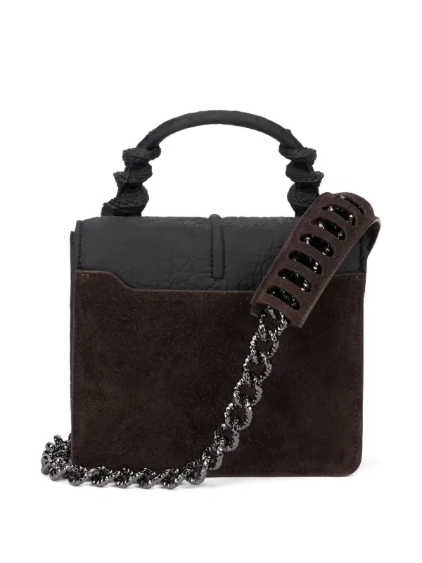 Roberto Cavalli snake-embellished Chain Shoulder Bag | Black