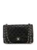 CHANEL Pre-Owned 2012 Timeless Jumbo quilted leather cross body bag - Black