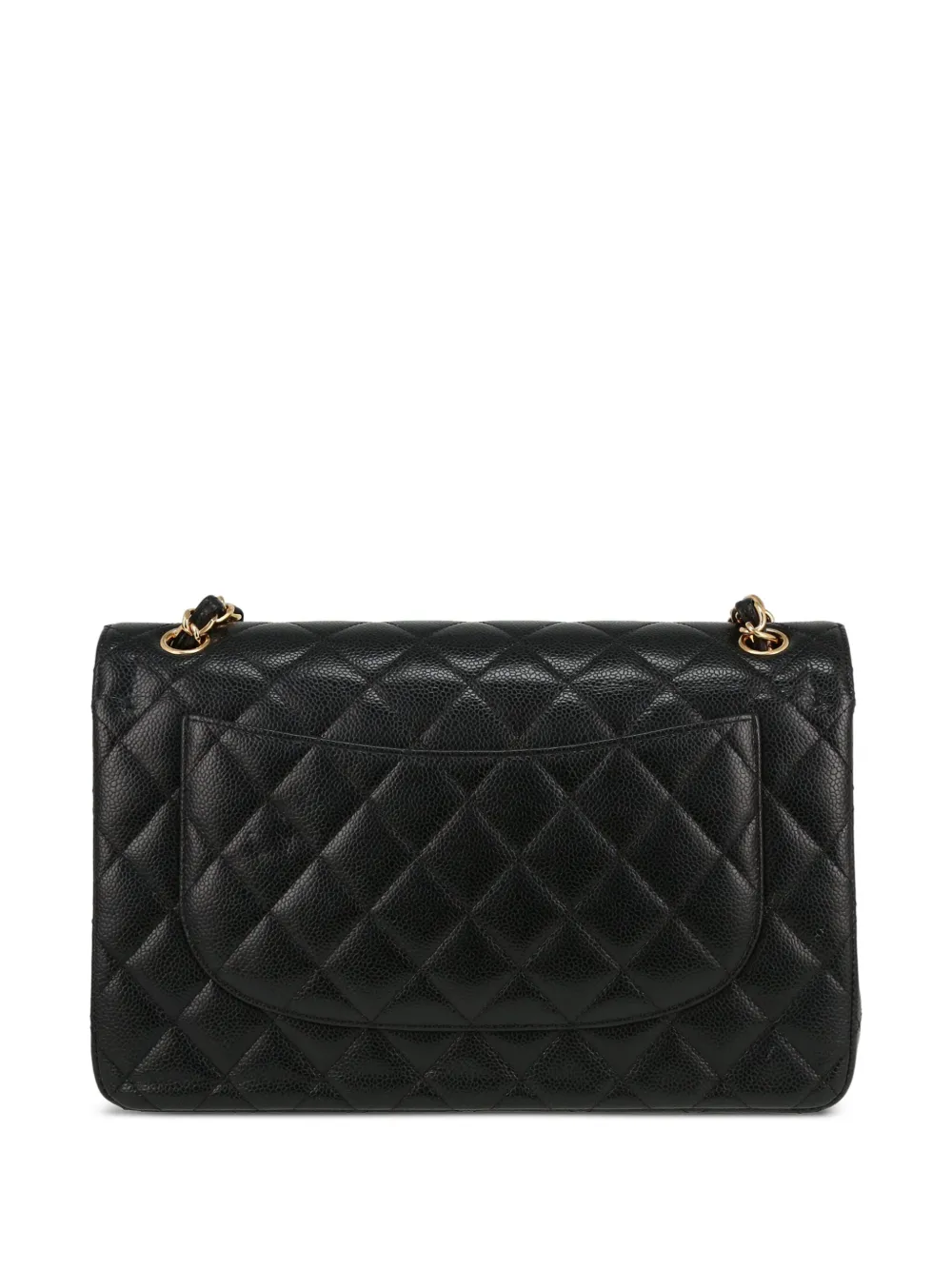 Pre-owned Chanel Timeless Jumbo Shoulder Bag In Black