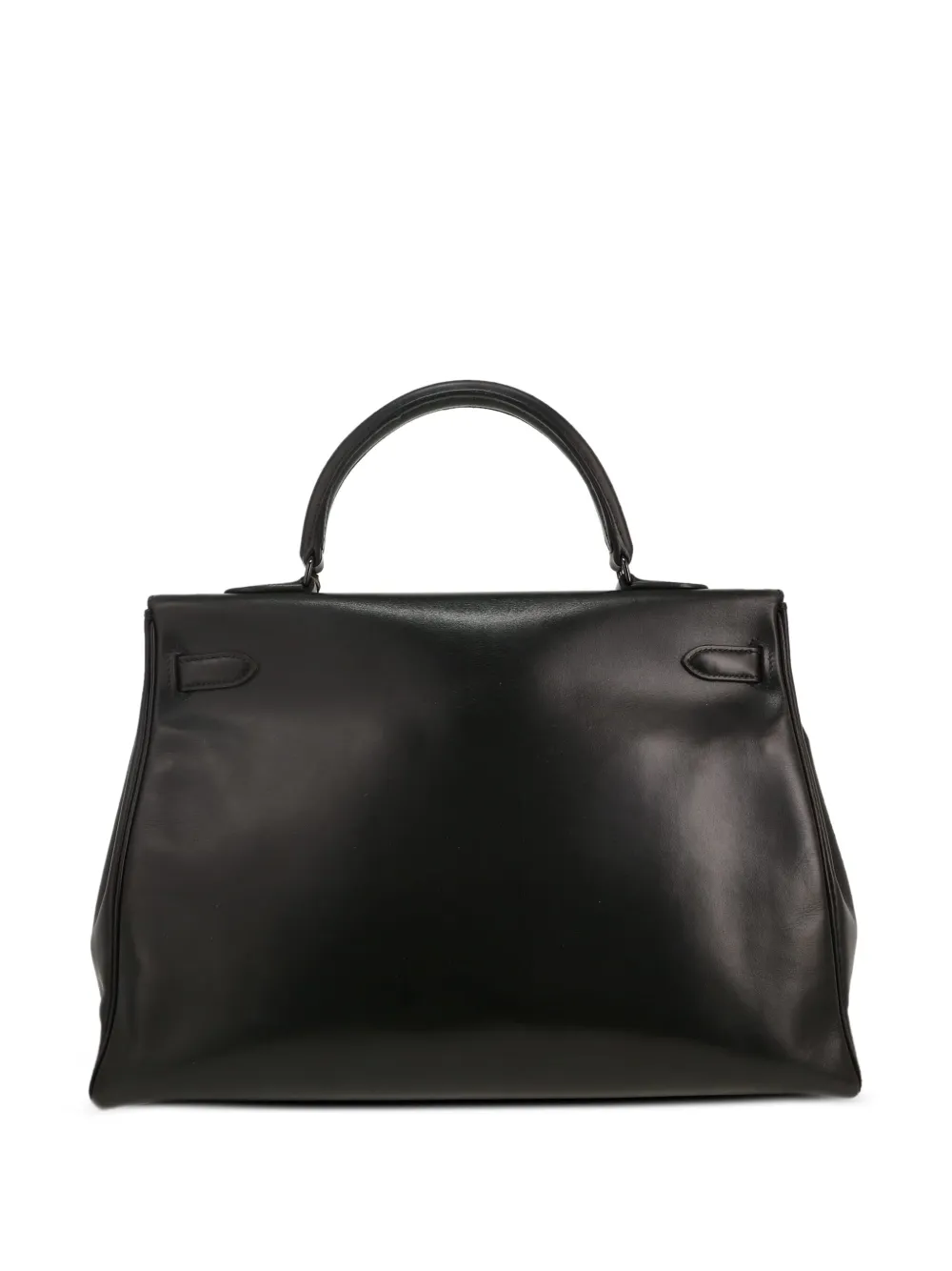 Hermès Pre-Owned Hermès  Kelly So Black handbag  in black box leather | Pre-Owned | Image 2