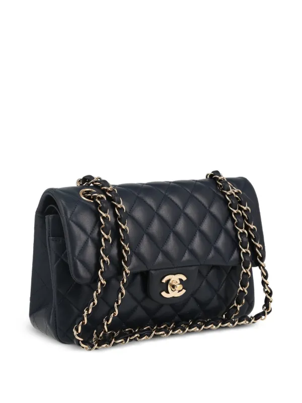 CHANEL ブラック ショルダーバッグ CHANEL Pre-Owned タイムレス プチ ショルダーバッグ | ブラック