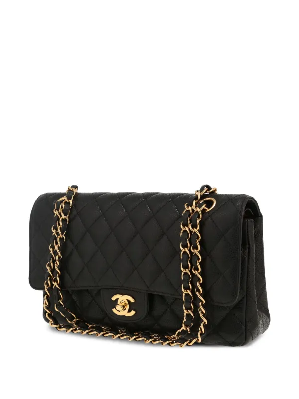 CHANEL Pre-Owned キルティング ハンドバッグ | ブラック | FARFETCH JP