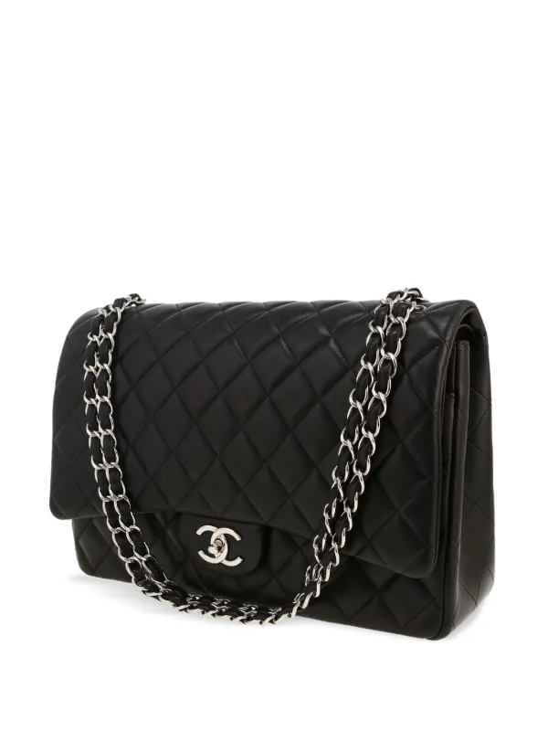 CHANEL Pre-Owned Timeless Maxi Jumbo Shoulder Bag | Black | FARFETCH
