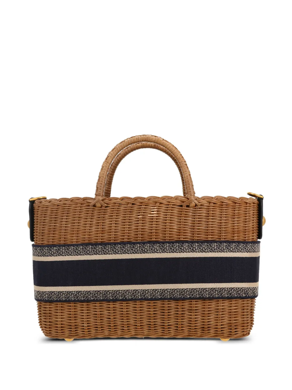 Christian Dior Pre-Owned 2021 wicker-canvas tote bag | Pre-Owned | Image 2