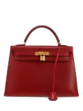 Hermès Pre-Owned Kelly Box leather handbag - Red
