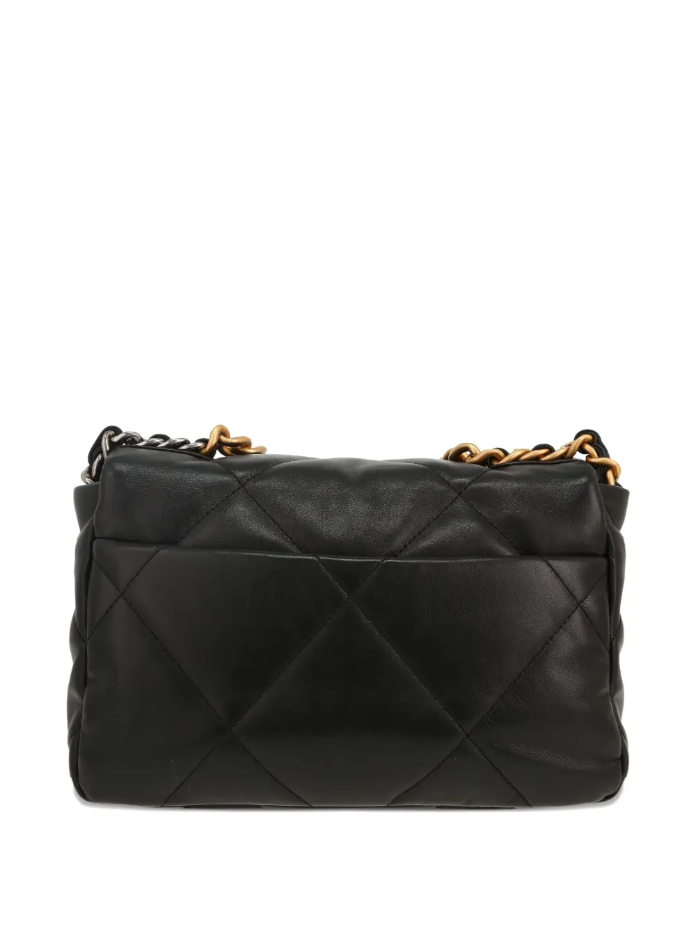 CHANEL バーガンディ キルティング ショルダーバッグ 中古・古着通販】CHANEL (シャネル) シャネル19 ココマーク マトラッセ