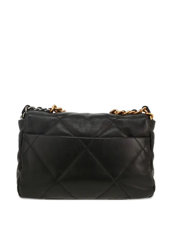 【CHANEL】 キルティング ブラックバッグ CHANEL Pre-Owned 1997-1999 キルティング ビジネスバッグ