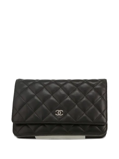 CHANEL Pre-Owned Wallet on Chain leather shoulder bag