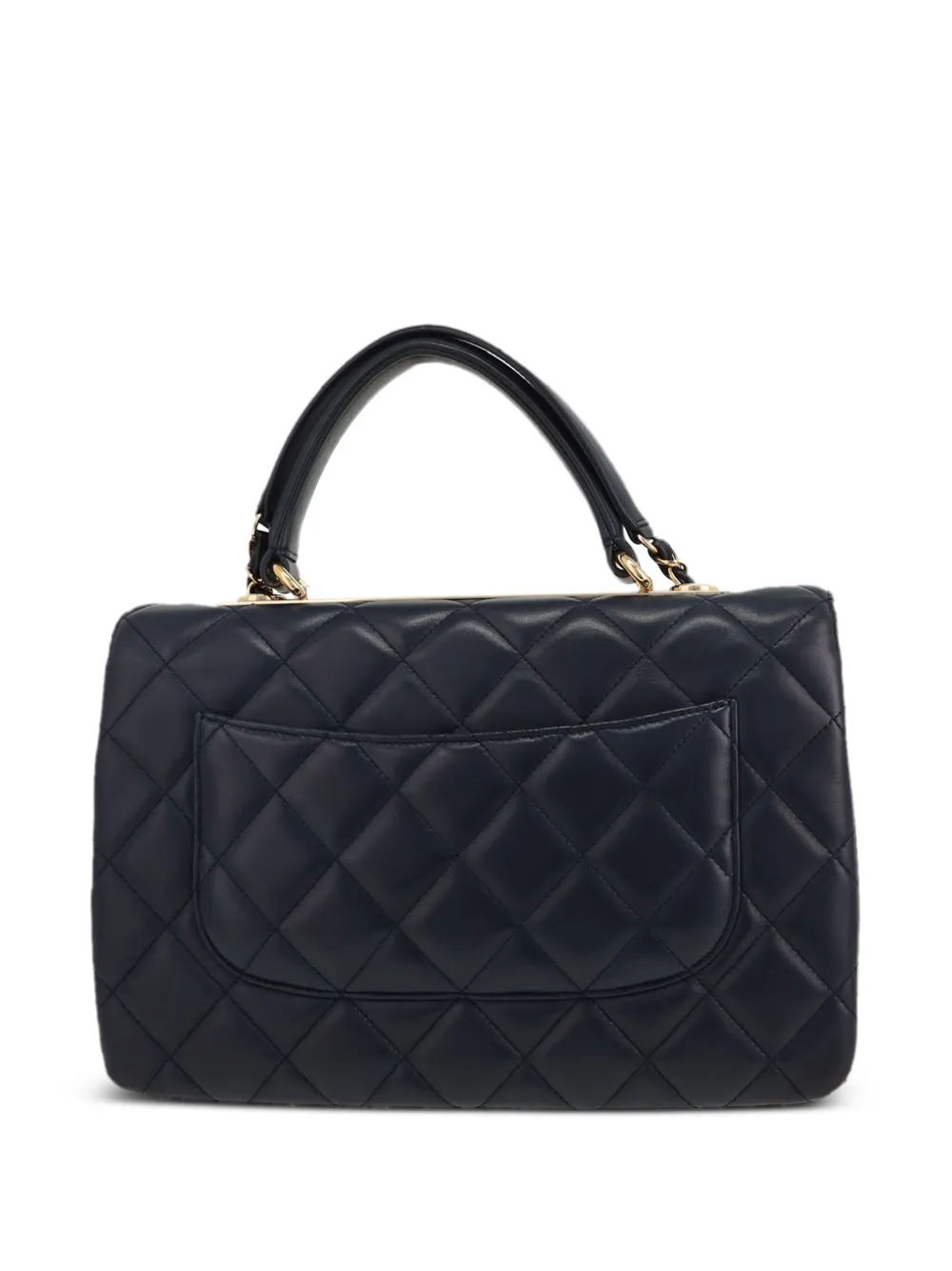 Pre-owned Chanel Trendy Cc-mark Handbag In Black