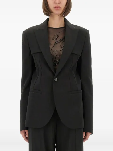 Jean Paul Gaultier single-breasted blazer 