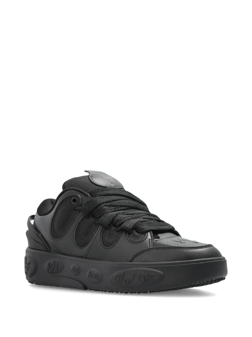 PUMA x La Francé Lamelo Ball leather sneakers Black