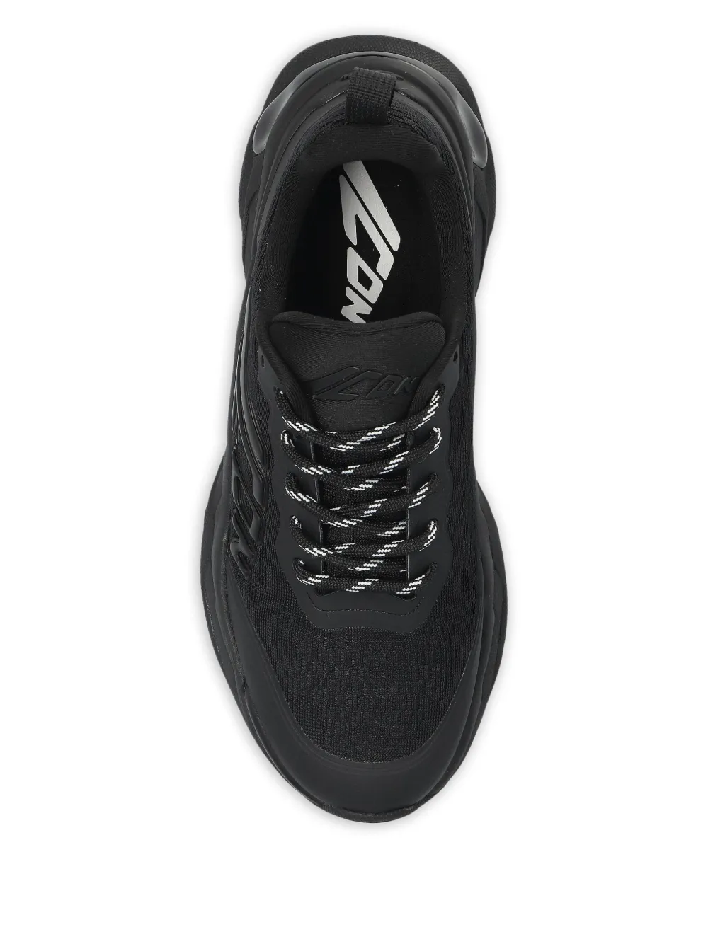 DSQUARED2 Sneakers met mesh - Zwart